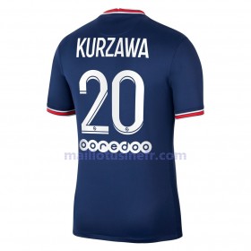 Maillot de Foot Paris Saint-Germain Layvin Kurzawa 20 Domicile 2021-22